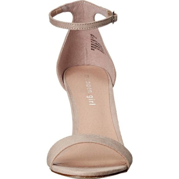 NWT Madden Girl Beella Blush Ankle Strap Block Heel Sandals Size 11M - Picture 7 of 8